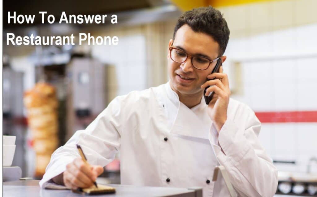 How To Answer a Restaurant Phone