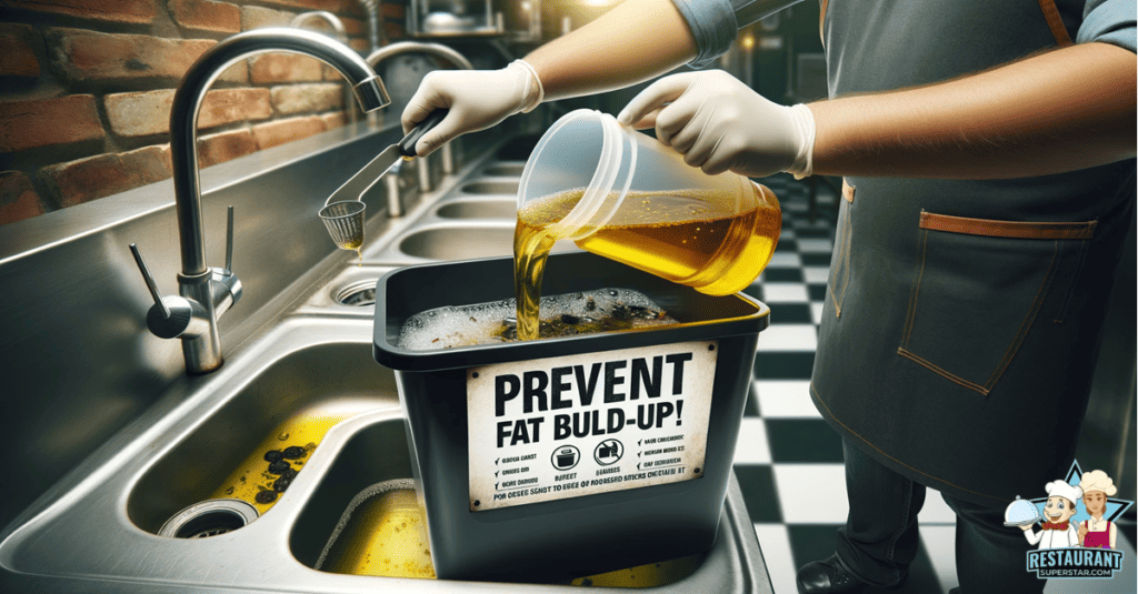 How Do You Prevent Fat Build-up in a Restaurant Drain