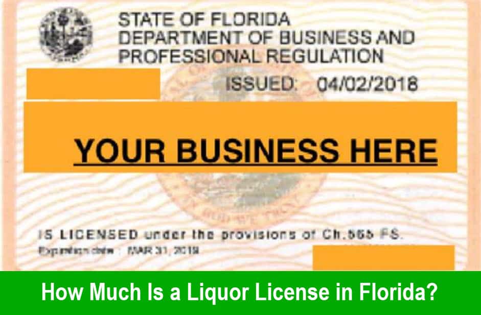 how much is a liquor license in Florida
