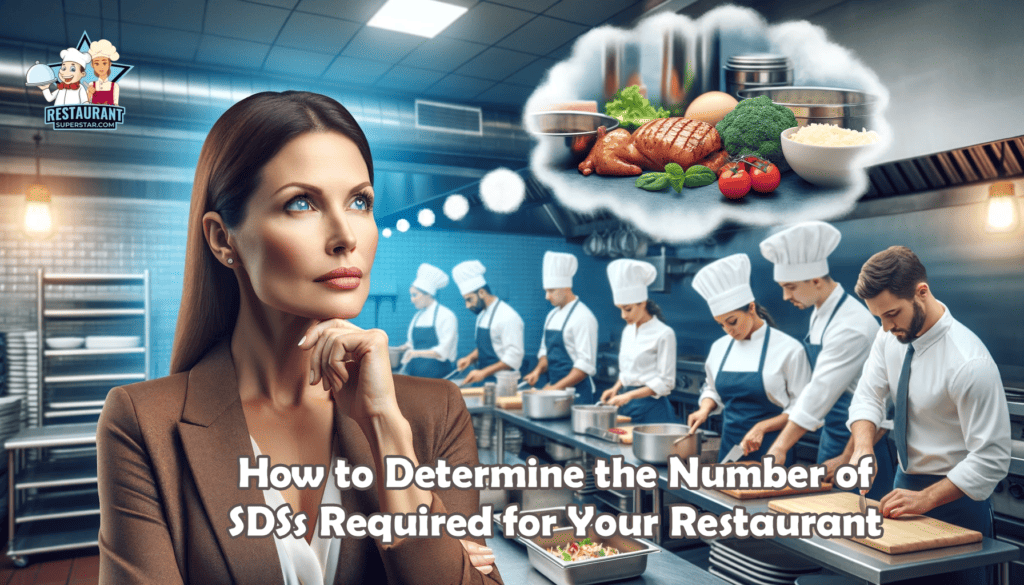 How to Determine the Number of SDSs Required for Your Restaurant