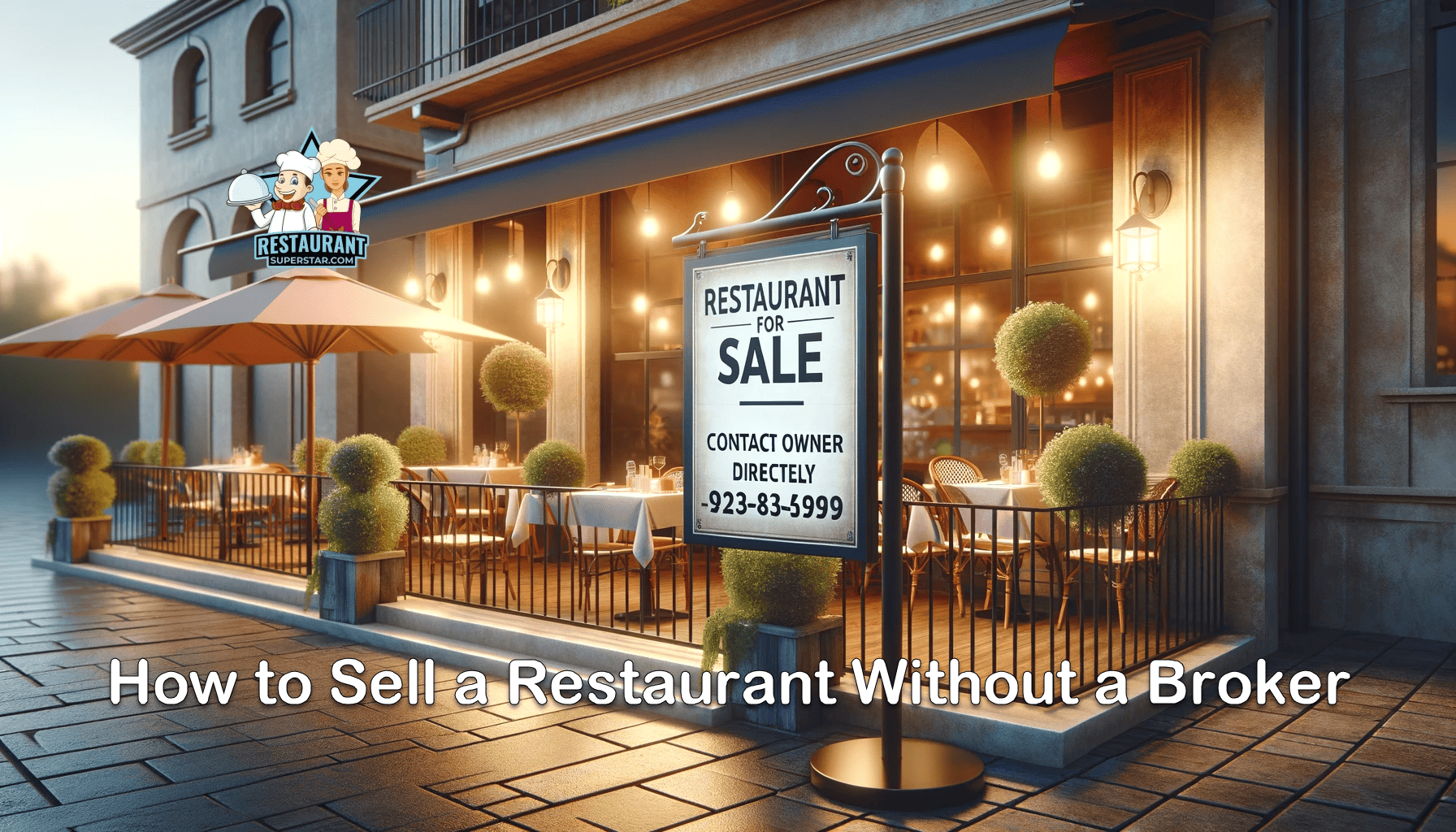 How to Sell a Restaurant Without a Broker