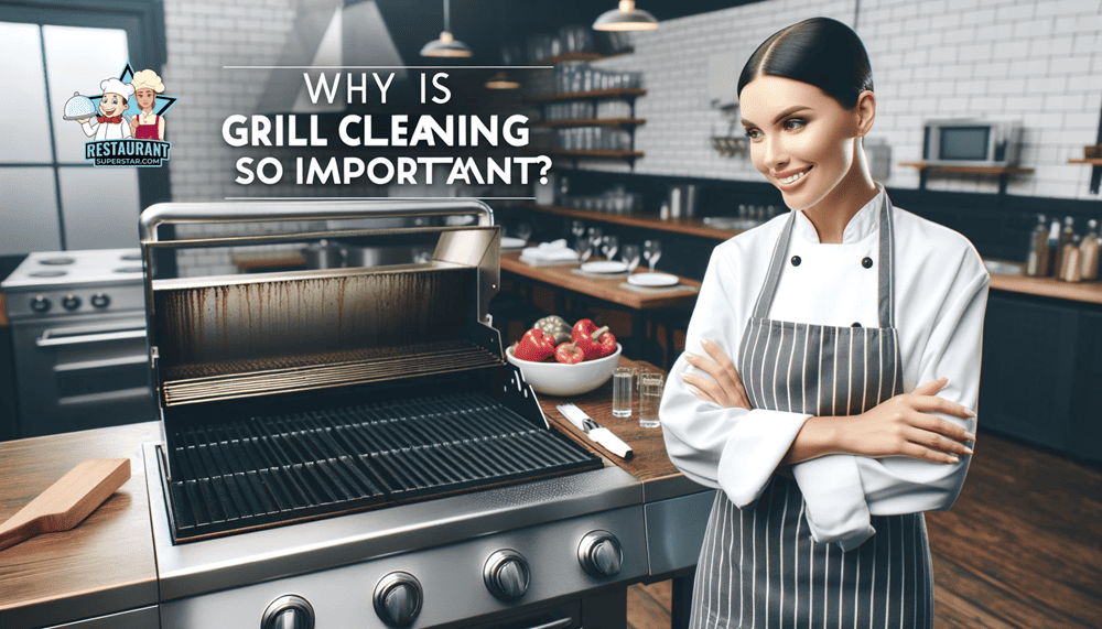 How to Clean a Restaurant Grill