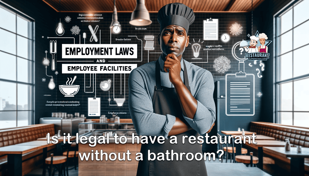 Is it legal to have a restaurant without a bathroom?