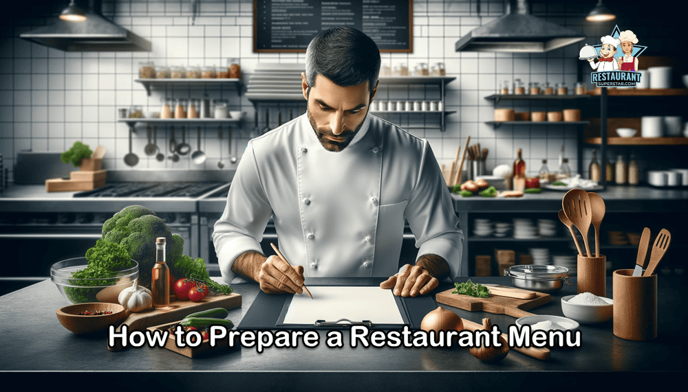 How to Prepare a Restaurant Menu